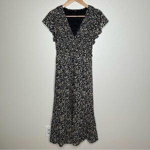 Rails Clementine Dress in Black Mini Floral extra small